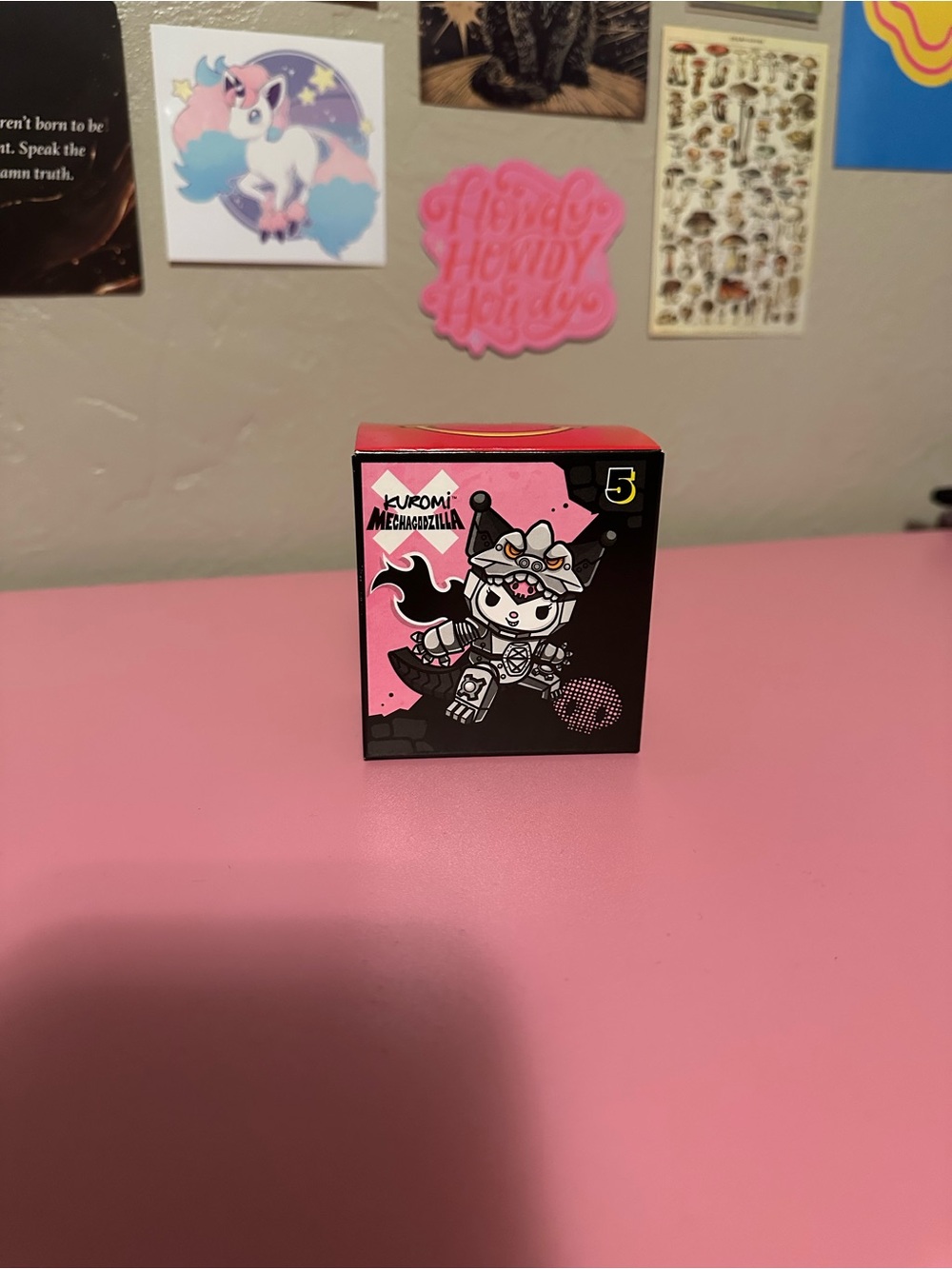 NIB kuromi Godzilla McDonald’s toy